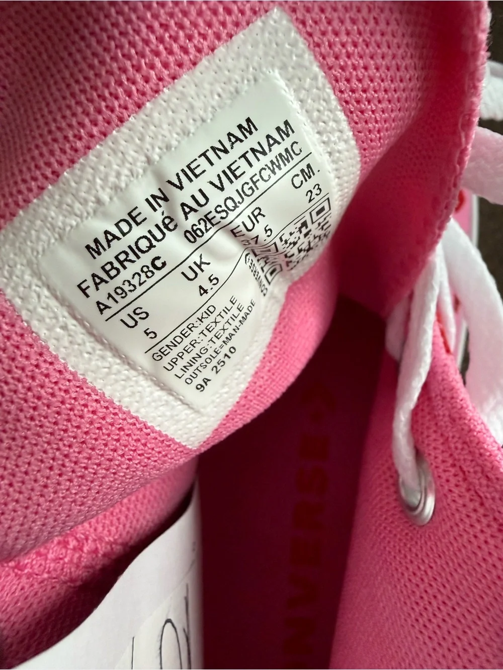 Girls Pink High-Top Heart Print Canvas Sneakers